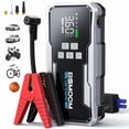 thumbnail image 1 of BSMOOM Jump Starter with Air Compressor 7000A 150PSI Portable Car Battery Jump Starter (All Gas/10L Diesel),12V Portable Booster Pack with Jumper Cables, Fast Charging, Emergency Light, 1 of 10
