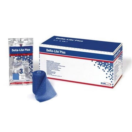 BSN 7345836 3 in. x 4 yard Delta-Lite Plus Fiberglass Casting Tapes, Light Blue, 10 Rolls per Box
