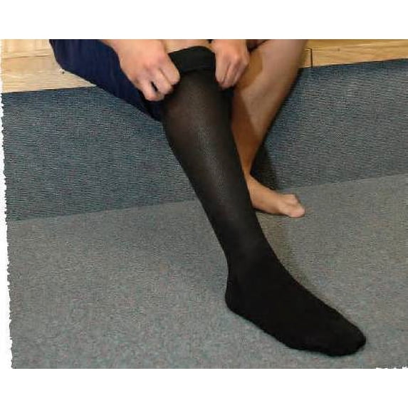 BSN Compression Stockings Jobst Knee-High Medium Black #115109