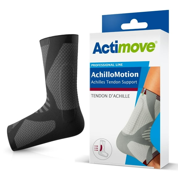 BSN Medical Actimove AchilloMotion Achilles Tendon Support | Charcoal | Small