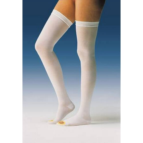 BSN Medical Anti-Em/GP Anti-embolism Stockings, Knee-high Medium, Regular White Inspection Toe - Model 111406