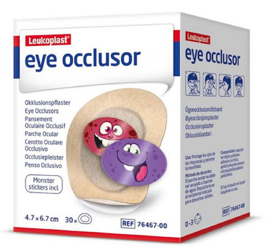 BSN Medical Leukoplast Eye Occlusor, Junior, Case of 12