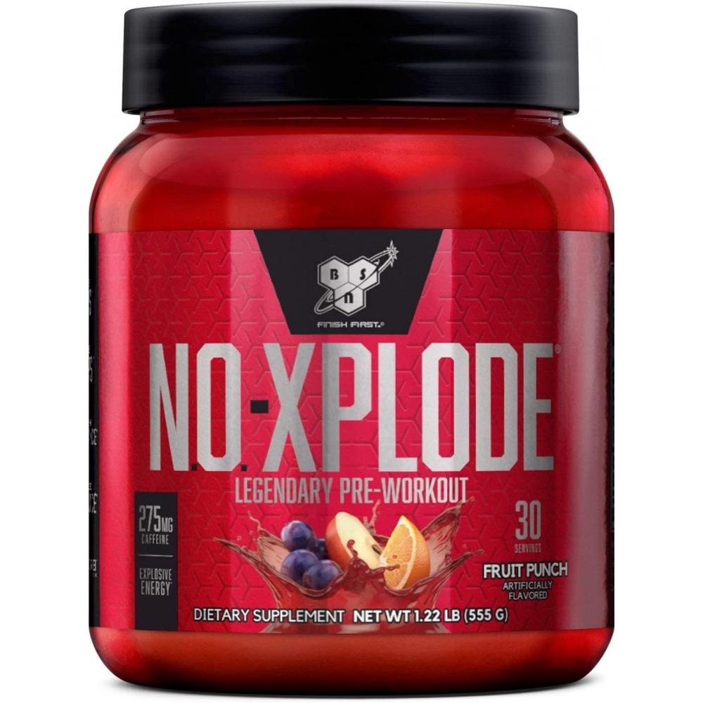 BSN N.O Xplode Pre-Workout Powder, Fruit Punch, 30 servings - image 1 of 5