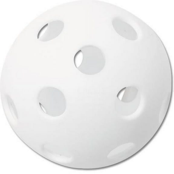 BSN SPORTS Plastic Training Baseballs, White, 6 Count