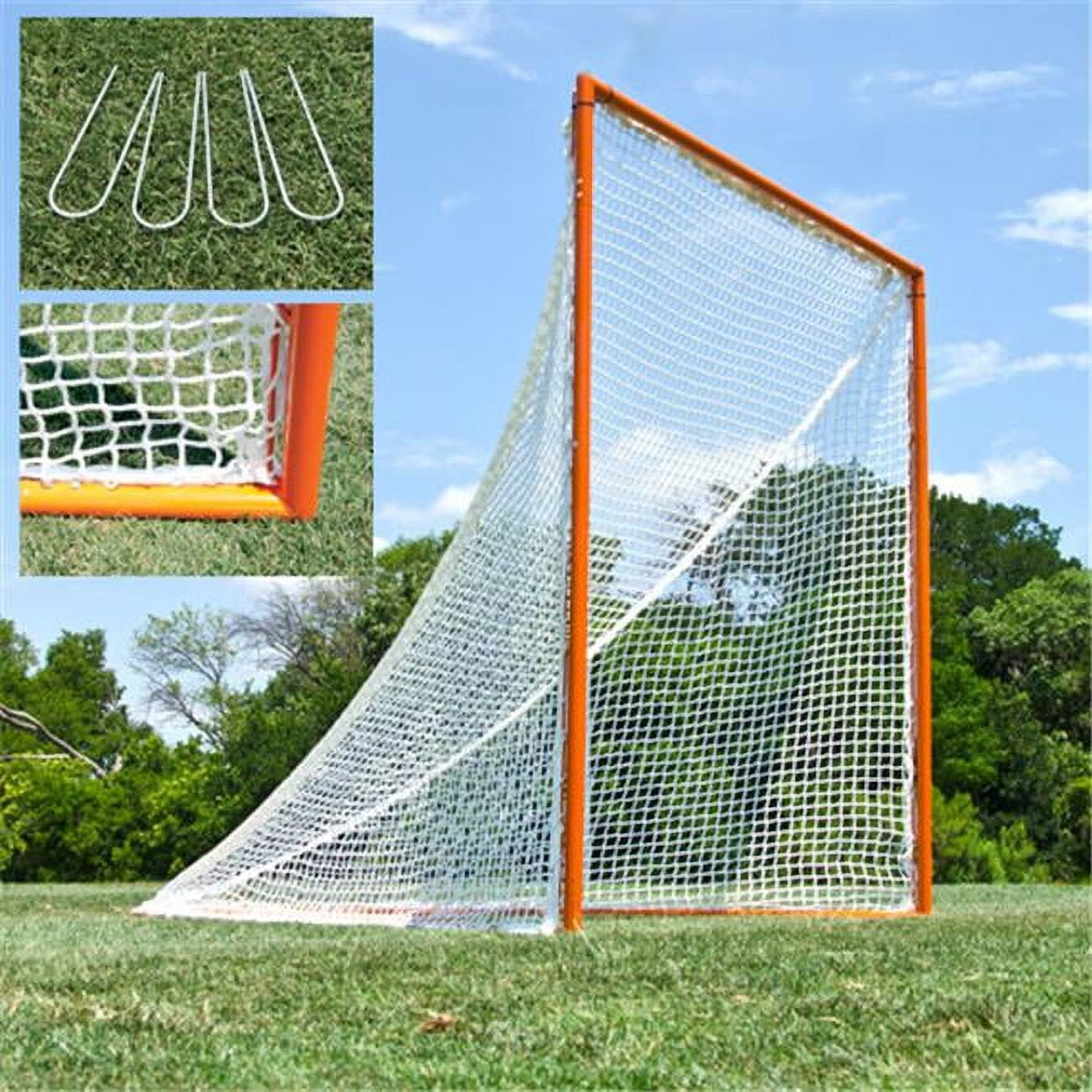 BSN Sports 6' x 6' Lacrosse Goal with 3mm Nylon Net