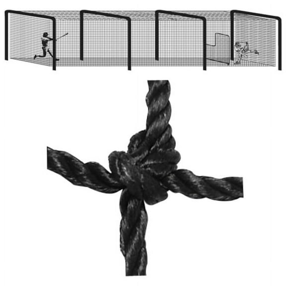 BSN Sports Collegiate Batting Tunnel Net 70 x 14 x 12