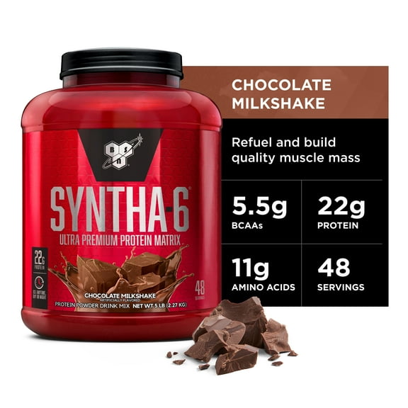BSN Syntha 6, Chocolate, 5lb