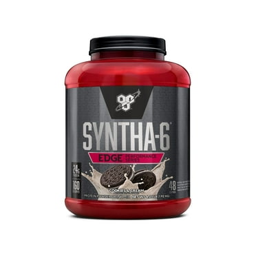 BSN Syntha-6 Edge®, Protein Powder Drink Mix, Cookies & Cream, 4.23 lb (1.92 kg)