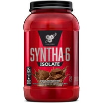 BSN Syntha 6 Isolate Protein Powder, Chocolate, 2.01lb