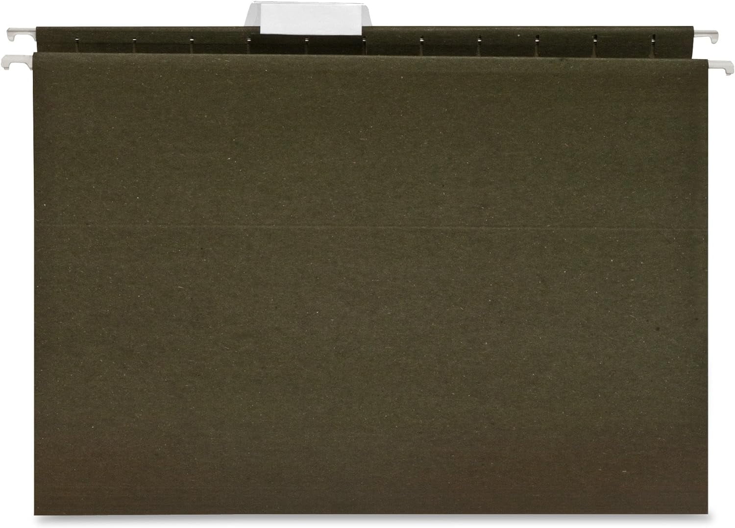 BSN17533 1/5 Cut Standard Hanging File Folders 25 / Box Green