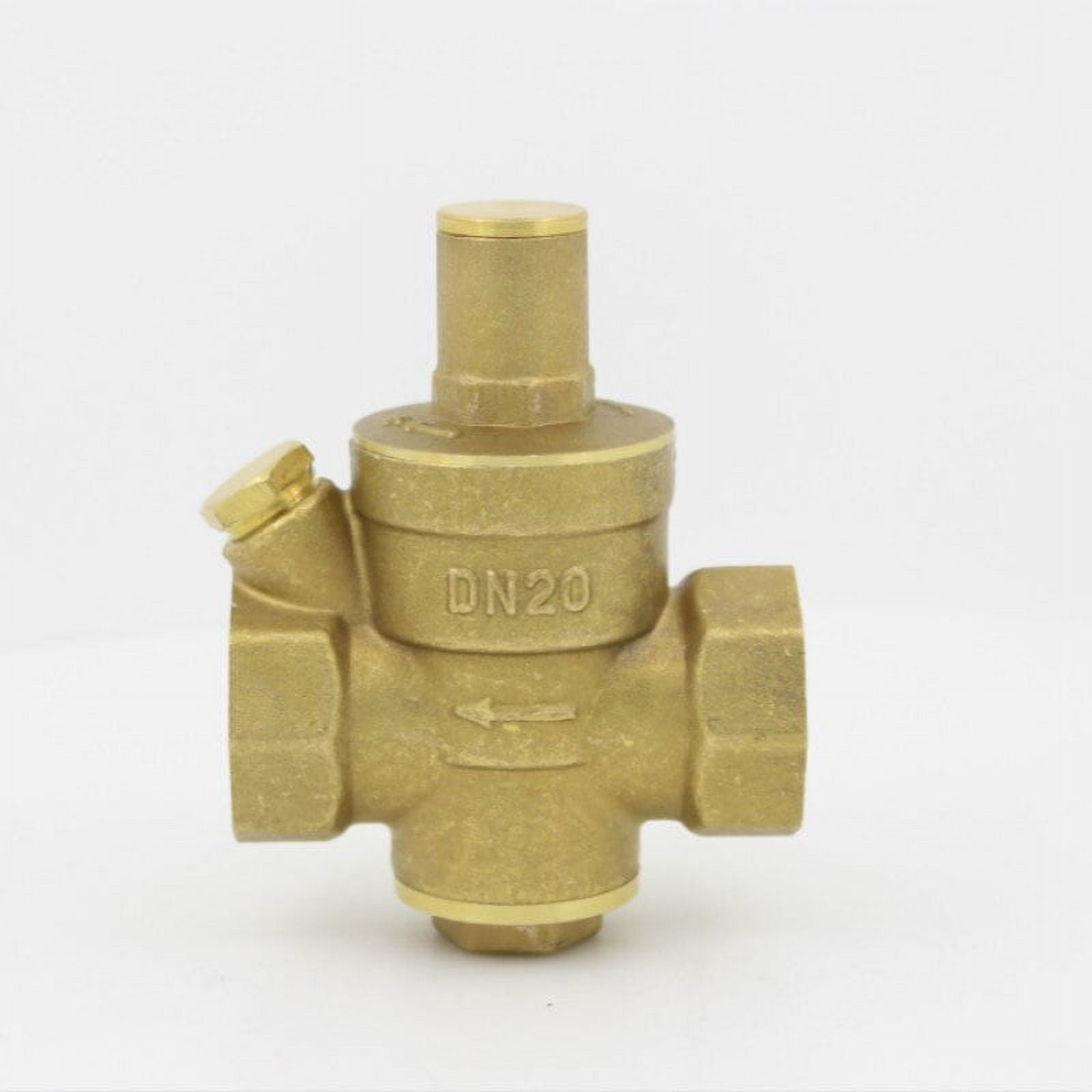 BSP DN20 Brass water pressure reducing valve adjustment Adjustable