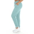thumbnail image 1 of BSP Women's Athleisure Fleece Jogger Sweatpants With Rouching, 1 of 4