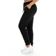 thumbnail image 1 of BSP Women's Athleisure Fleece Jogger Sweatpants With Rouching, 1 of 4