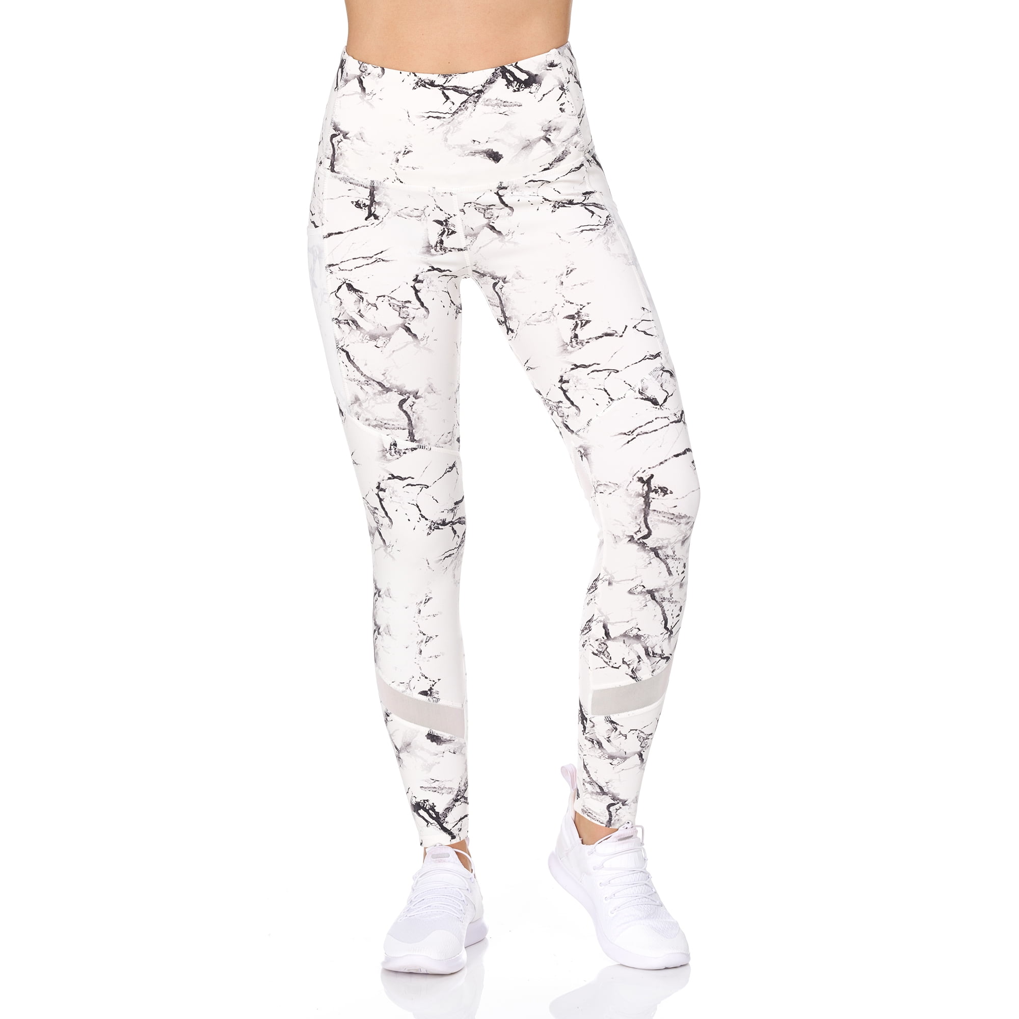 BSP Women's High Waist 7/8 Legging With Mesh Pockets