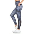 thumbnail image 1 of BSP Women's Tie-Dye Full Length Leggings With Mesh & Pockets, 1 of 4