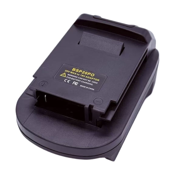BSP20PO Battery Adapter Compatible with Black+Decker/Stanley/Porter-Cable 20V Li-ion Battery to for Porter-Cable 18V NiCad NiMh Battery Tool