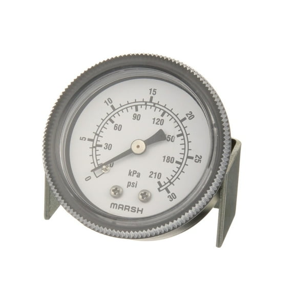 BST-07611 Pressure Gauge 2, 30Psi | Exact Fit Replacement for Broaster 07611 | SHARPTEK.COM Parts - Made In USA | 180-Day Warranty