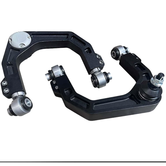 BST BSSP 2PCS Forged Billet Aluminum Front Upper Control Arms, Compatible with 2005-2021 Toyota Tacoma 2WD/4WD 4X4 6LUG,2-4" Leveling lift Kits Adjustable UCA,6061 CNC Made