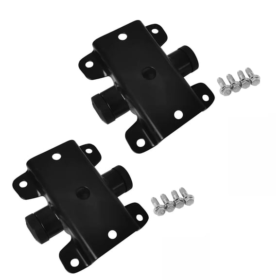 BST BSSP 2PCS Rear Leaf Spring Bracket Kit Compatible with 2001-2007 Chrysler Town & Country/Dodge Caravan for Chrysler Voyager 2001-2003