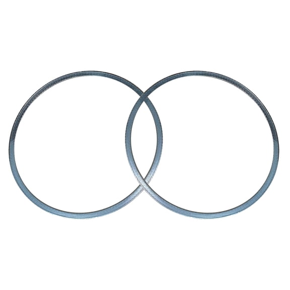BST BSSP 2Pcs Diesel Particulate Filter Gasket for Semi Trucks 14" OD Replaces, Cummins Engine DPF Gasket Fits Volvo Mack 21212522