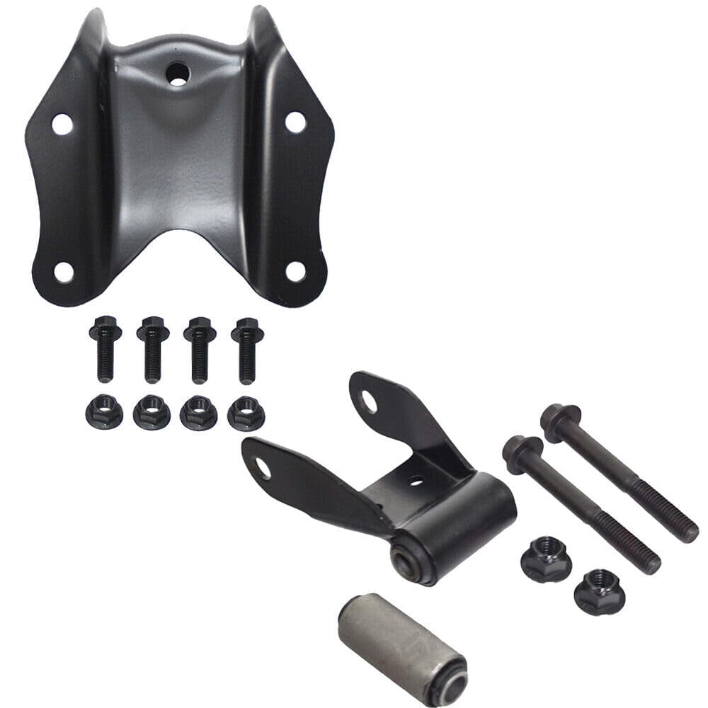 BST BSSP 722-001& 722-003 Rearward Leaf Spring Shackle & Bracket Hanger ...