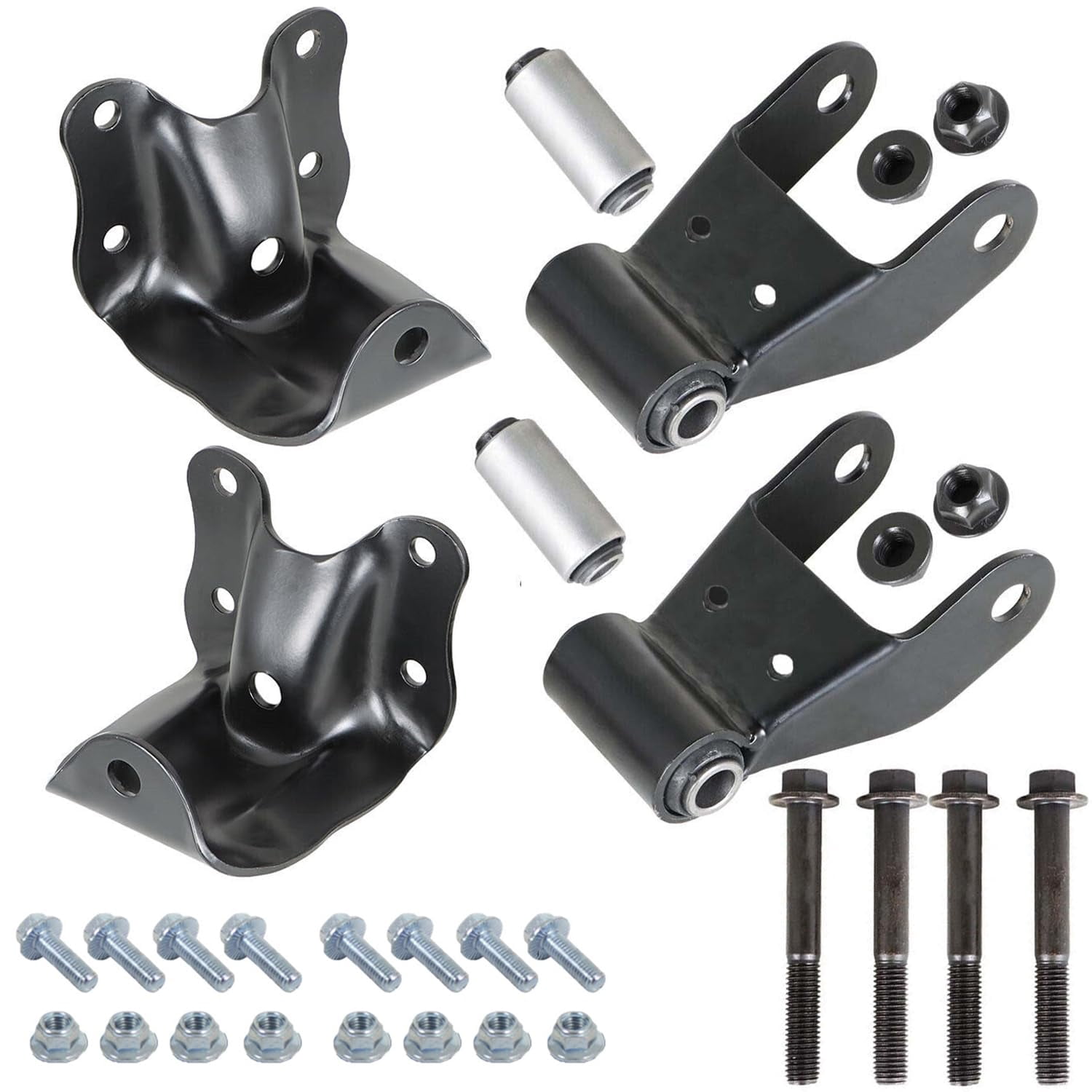 BST BSSP 722-001 722-010 Rear Leaf Spring Rearward Shackle Hanger ...