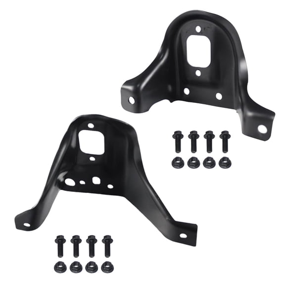 BST BSSP 924-401 & 924-402 Rear Upper Shock Mount Bracket Left Driver & Right Passenger Side Compatible with 1988-2000 Chevy GMC C1500 C2500 C3500 Truck