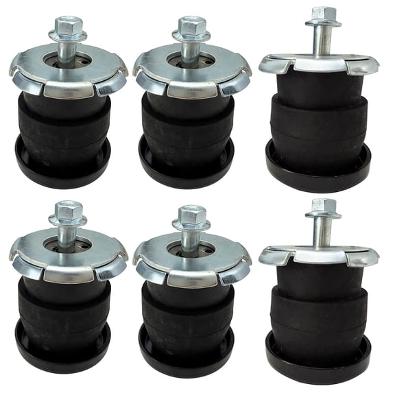 BST BSSP Body Cab Mount Bushing Kit With Hardware 523-501 924-132 For 2007-2019 Cadillac Escalade Chevy Tahoe Suburban 1500 GMC Yukon XL 1500 Body Position 3 4 5