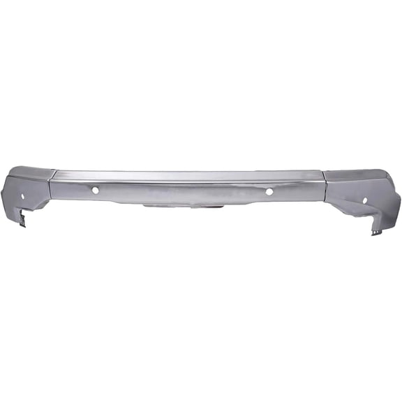 BST BSSP Chrome Front Bumper Face Bar Replacement for GMC Sierra 1500 2022 2023 2024-2026, w/Fog Lamp Hole, w/Parking Sensor Hole Bumper Cover 3-Piece/Mounting Hardwares