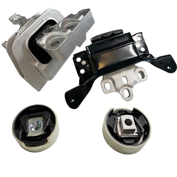 BST BSSP Engine Motor & Trans Transmission Mount Set Compatible with Audi A3/TT 1.8L 2.0L for Volkswagen VW Golf GTI Jetta Automatic /Manual Transmission, EM-7275,EM-7260,9985,9918,9919,9917