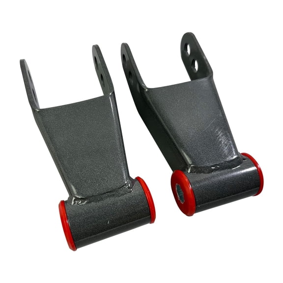 BST BSSP For 1973-1987 Chevy GMC C20 K20 R20 C30 K30 R30 C2500 K2500 C3500 K3500 2" Drop Lowering Shackles Kit-2.5" wide leaf springs