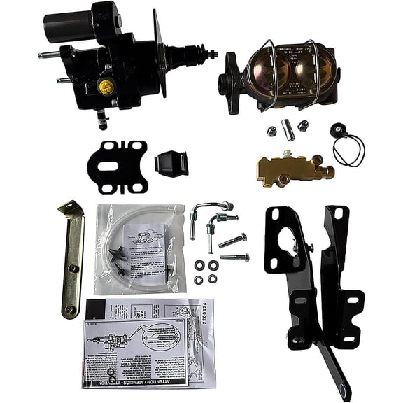 BST BSSP for Ford Hydro-Boost Hydraulic Disc Disc Power Brake Booster Master Cylinder Conversion Kit w/Prop Valve For 1966-1970 Ford Fairlane, 1966-1973 Torrino Ranchero