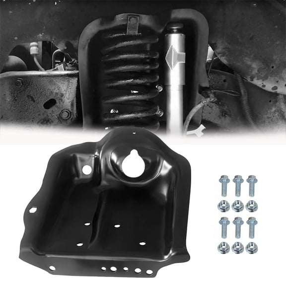 BST BSSP Front Coil Spring Tower Shock Mount Kit Right Passenger Side Replacement for 1980-1996 Ford Bronco F-150 924-405