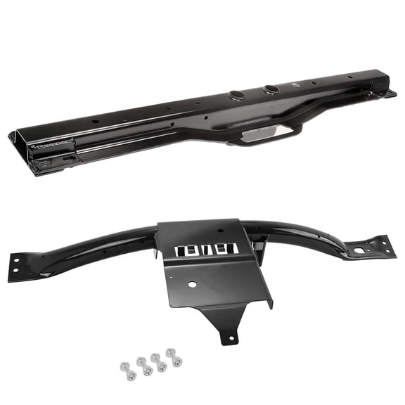 BST BSSP Front Fuel Tank Crossmember and Transmission Crossmember Compatible with 2001-2010 Chevrolet GMC Silverado Sierra 2500HD