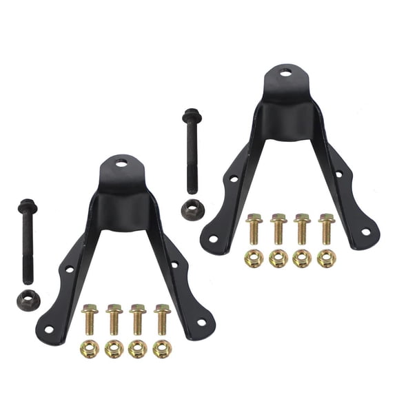 BST BSSP Pair 722-058 Rear Spring Forward Leaf Spring Hanger Kit Compatible with 1980-1996 Ford F-150 F-250 Truck 4WD RWD Lh or Rh Side