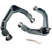BST BSSP Pair Forged Upper Control Arms For Chevy Silverado Sierra 1500 2007-2018, 2-4" Lift Adjustable Front Aluminum FUCA Compatible with 2007-2014 GMC Sierra Yukon Trucks, Upgraded