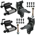 thumbnail image 1 of BST BSSP Pair Rear Leaf Spring Shackle and Pair Rear Rearward Hanger Kit Compatible with 1999-2007 Ford Excursion F-250 F-350 F450 F550 Super Duty Truck, Replace # 722-075 722-018, 1 of 8