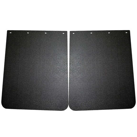 BST BSSP Pair for Semi Truck Black Polymer Mudflaps 24"x 30"Heavy-Duty Mudguards Splash Flaps,Universal Fit,for Commercial Truck Trailer Tractors Freightliner Kenworth Peterbilt