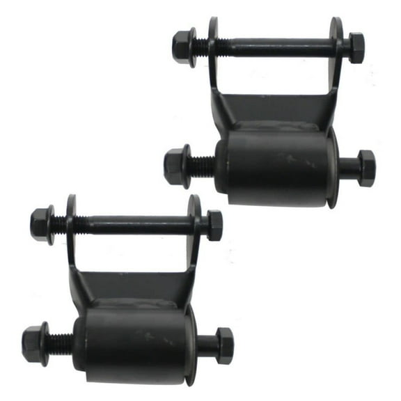 BST BSSP Pair Set Compatible with Chevy K2500 GMC P1500 P3500 Rear Shackle Leaf Spring Repair Kit 722-066 Right and Left Hand