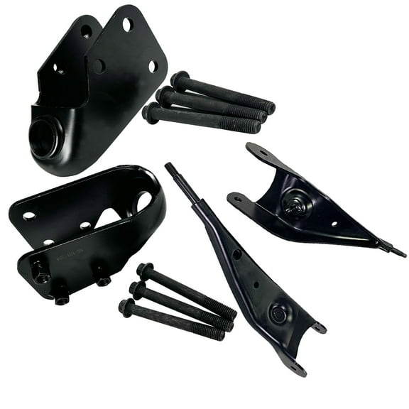 BST BSSP Radius Arms and Bracket Kit Compatible with 1992-2007 Ford E-250, E-250 Econoline, E-250 Super Duty, E-350 Econoline Club Wagon, Driver Left & Passenger Right Side