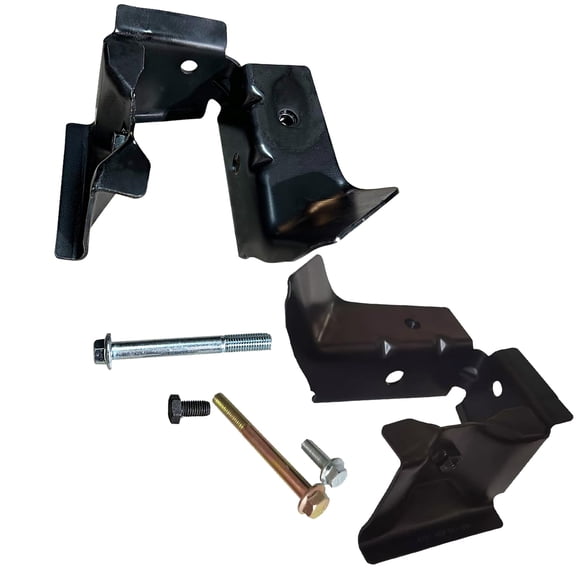 BST BSSP Rear Frontward Leaf Spring Hanger Bracket Kit 722-056 722-057 Compatible with 1981-1999 Jeep Cherokee for 1981-1990 Jeep Wagoneer 1984-1987 Grand Wagoneer, Rear Driver & Passenger Side
