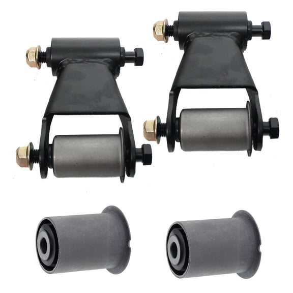 BST BSSP Rear Leaf Spring Shackle and Rear Leaf Spring Forward Spring eye bushings for 2002-2008 Ram 1500 722-034