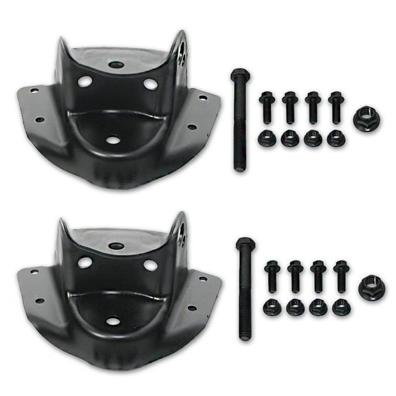 BST BSSP Rear Spring Forward Leaf Spring Hanger 722-045 Mounting Bracket For 1988-1999 Chevrolet C1500 C2500 GMC C1500 C2500 2PCS