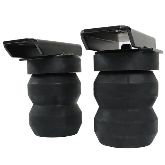 BST BSSP Rear Suspension Enhancement System DR2500D Compatible with 2014-2023 RAM 2500 4WD/2WD Pickup Rubber Suspension Helper Spring Kit 8600 lbs Capacity