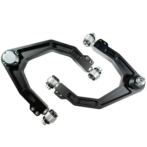 BST BSSP for Toyota Aluminum Upper Control Arm, Adjustable Forged Control Arms Compatible with Toyota Sequoia Tundra 2007-2021, for 2-4" Leveling lift Kits Front Suspension A-arms