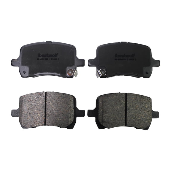 BST BSSPF 4PCS Front Ceramic Brake Pads Replacement for Select Chevy Cobalt Malibu for Pontiac G5 G6 Solstice for Saturn Ion Sky Aura Model Years