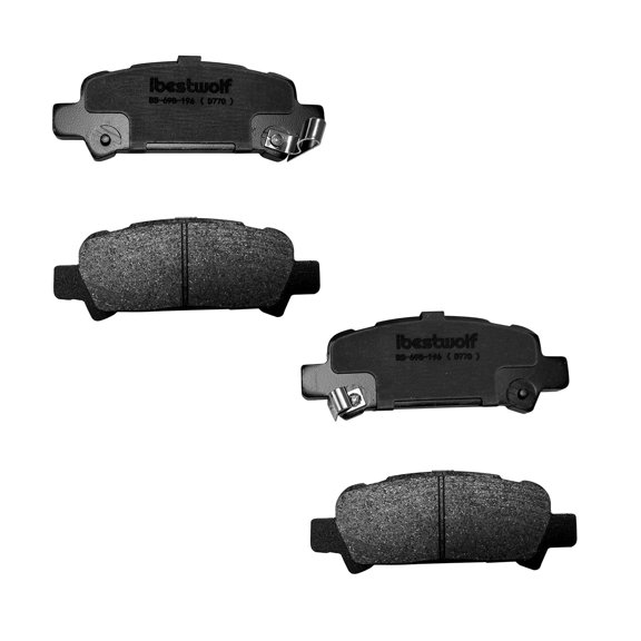 BST BSSPF 4PCS Rear Ceramic Brake Pads Replacement for Select Subaru Baja Forester Impreza Legacy Outback