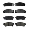 thumbnail image 1 of BST BSSPF Front and Rear Ceramic Brake Pads for 2010-2015 Lexus RX350 RX450h for 2014-2019 Toyota Highlander for 2011-2020 Toyota Sienna, Disc Brake Pad Replacement P-1324 P-1391, 1 of 7