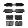 thumbnail image 1 of BST BSSPF Front and Rear Ceramic Brake Pads for 2006-2013 Lexus IS250, Disc Brake Pad Replacement P-1178 P-1113, 1 of 7