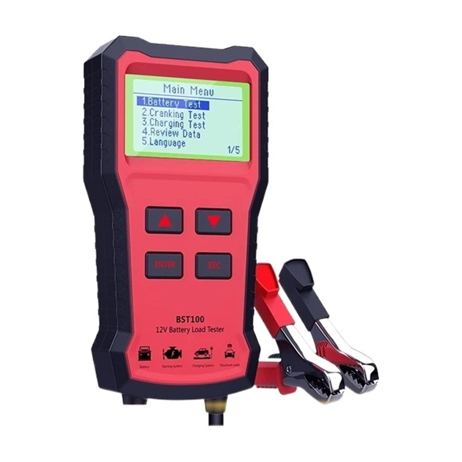 BST100 Car Battery Tester Battery System Analyzer Auto Charging ...